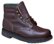 Black Comp Toe Safety Boot | Hitchcock Wide Shoes