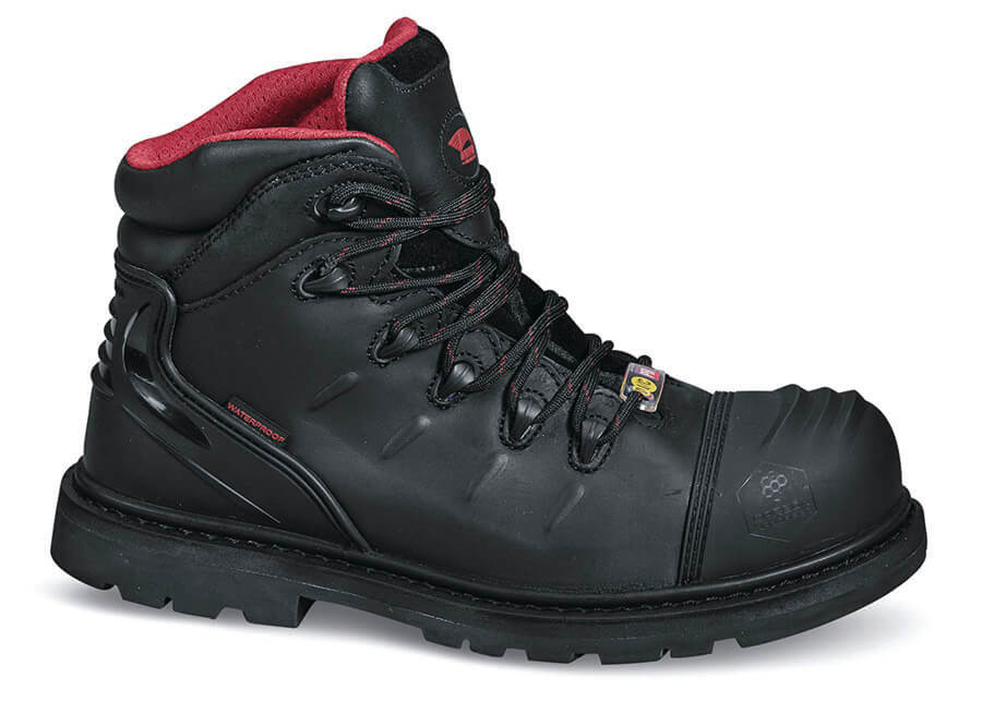 black safety boots