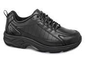 Black/Grey Warren Sandal | Hitchcock Wide Shoes
