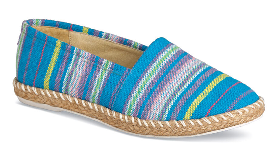 Marcela Turquoise Espadrille | Hitchcock Wide Shoes
