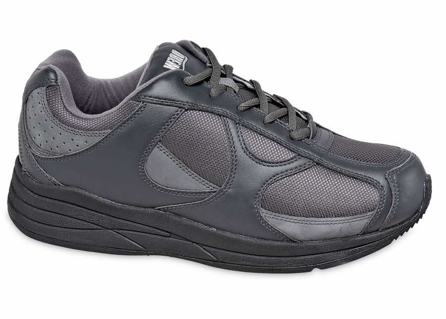 Grey Surge Athletic Walker | Hitchcock Wide Shoes