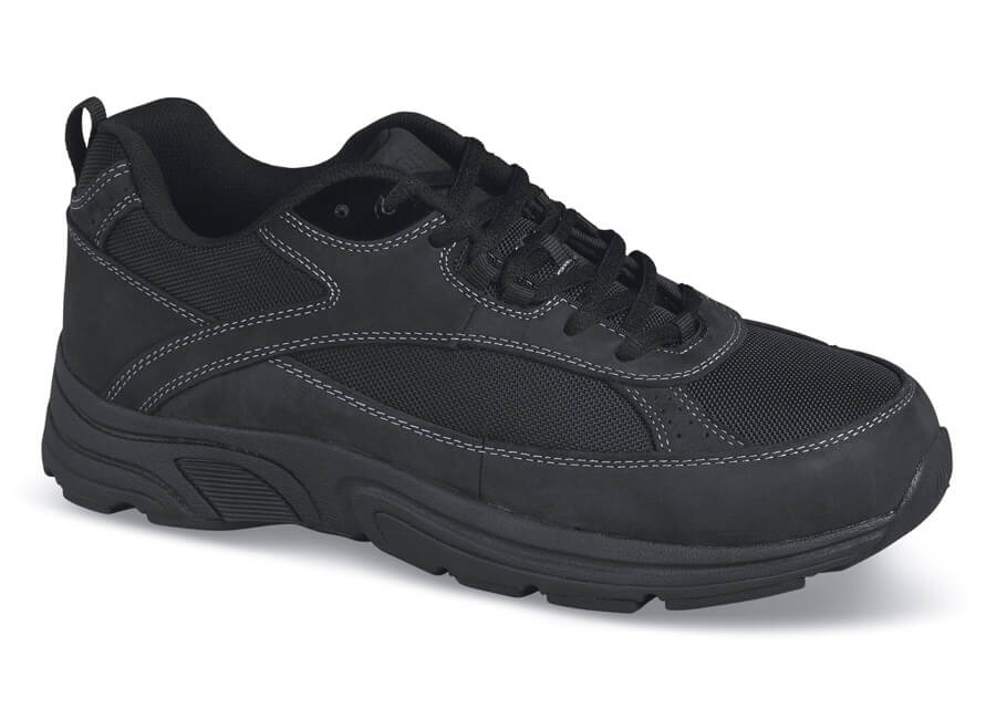 Black Aaron Sport Walker | Hitchcock Wide Shoes